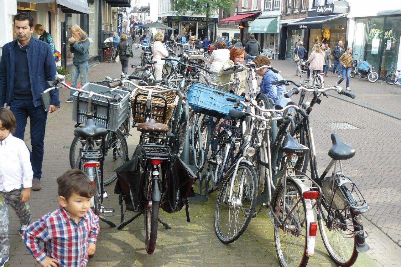 Haarlem Zijlstraat fietsparkeren