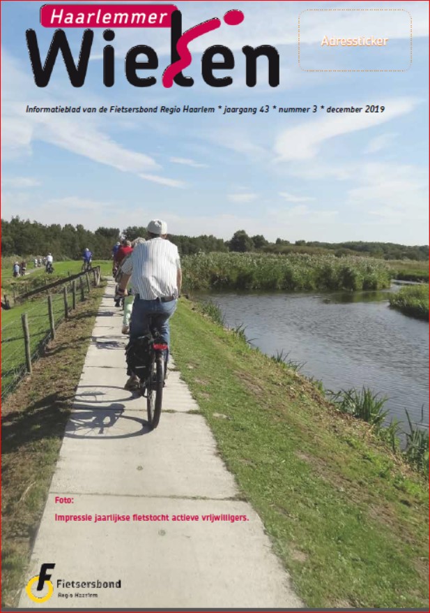 Haarlemmer-Wielen-2019-nr-3 Magazine van de Fietsersbond-Regio-Haarlem