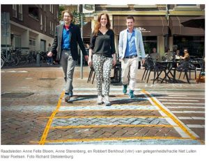 Stoepkrijt Zebrapad Melkbrug