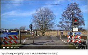 Spoorwegovergang Lisse
