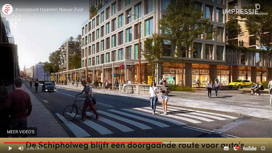 Actieve leden FB Regio Haarlem fietstocht OV-HUB SCHIPHOL