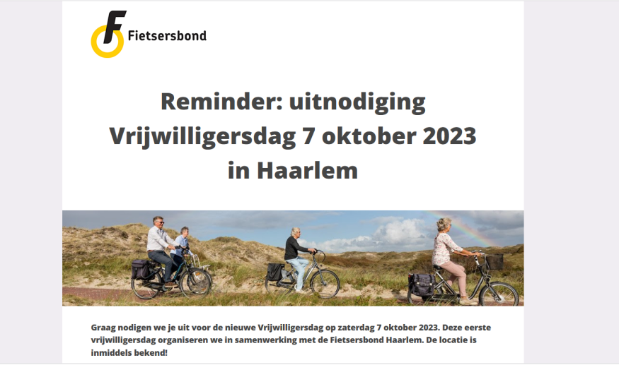 Uitnodiging van landelijk